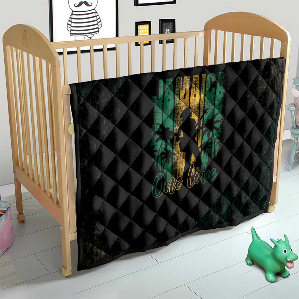 Jamaica One Love Grunge Quilt Jamrock - Wonder Print Shop