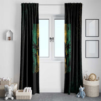 Jamaica One Love Grunge Window Curtain Jamrock - Wonder Print Shop