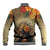 Dia de Los Muertos Mexico Baseball Jacket Aztec Goddess Mictecacihuatl LT7 - Wonder Print Shop