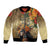 Dia de Los Muertos Mexico Bomber Jacket Aztec Goddess Mictecacihuatl LT7 - Wonder Print Shop