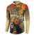 Dia de Los Muertos Mexico Button Sweatshirt Aztec Goddess Mictecacihuatl LT7 - Wonder Print Shop