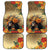 Dia de Los Muertos Mexico Car Mats Aztec Goddess Mictecacihuatl LT7 - Wonder Print Shop