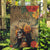 Dia de Los Muertos Mexico Garden Flag Aztec Goddess Mictecacihuatl - Wonder Print Shop