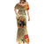 Dia de Los Muertos Mexico Mermaid Dress Aztec Goddess Mictecacihuatl