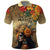 Dia de Los Muertos Mexico Polo Shirt Aztec Goddess Mictecacihuatl - Wonder Print Shop