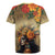 Dia de Los Muertos Mexico Rugby Jersey Aztec Goddess Mictecacihuatl - Wonder Print Shop