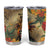 Dia de Los Muertos Mexico Tumbler Cup Aztec Goddess Mictecacihuatl - Wonder Print Shop