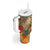 Dia de Los Muertos Mexico Tumbler With Handle Aztec Goddess Mictecacihuatl - Wonder Print Shop