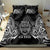 Custom New Zealand Rugby Bedding Set 2023 World Cup Aotearoa Haka Face LT7 - Wonder Print Shop