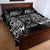 Custom New Zealand Rugby Quilt Bed Set 2023 World Cup Aotearoa Haka Face - Wonder Print Shop