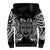 Custom New Zealand Rugby Sherpa Hoodie 2023 World Cup Aotearoa Haka Face - Wonder Print Shop