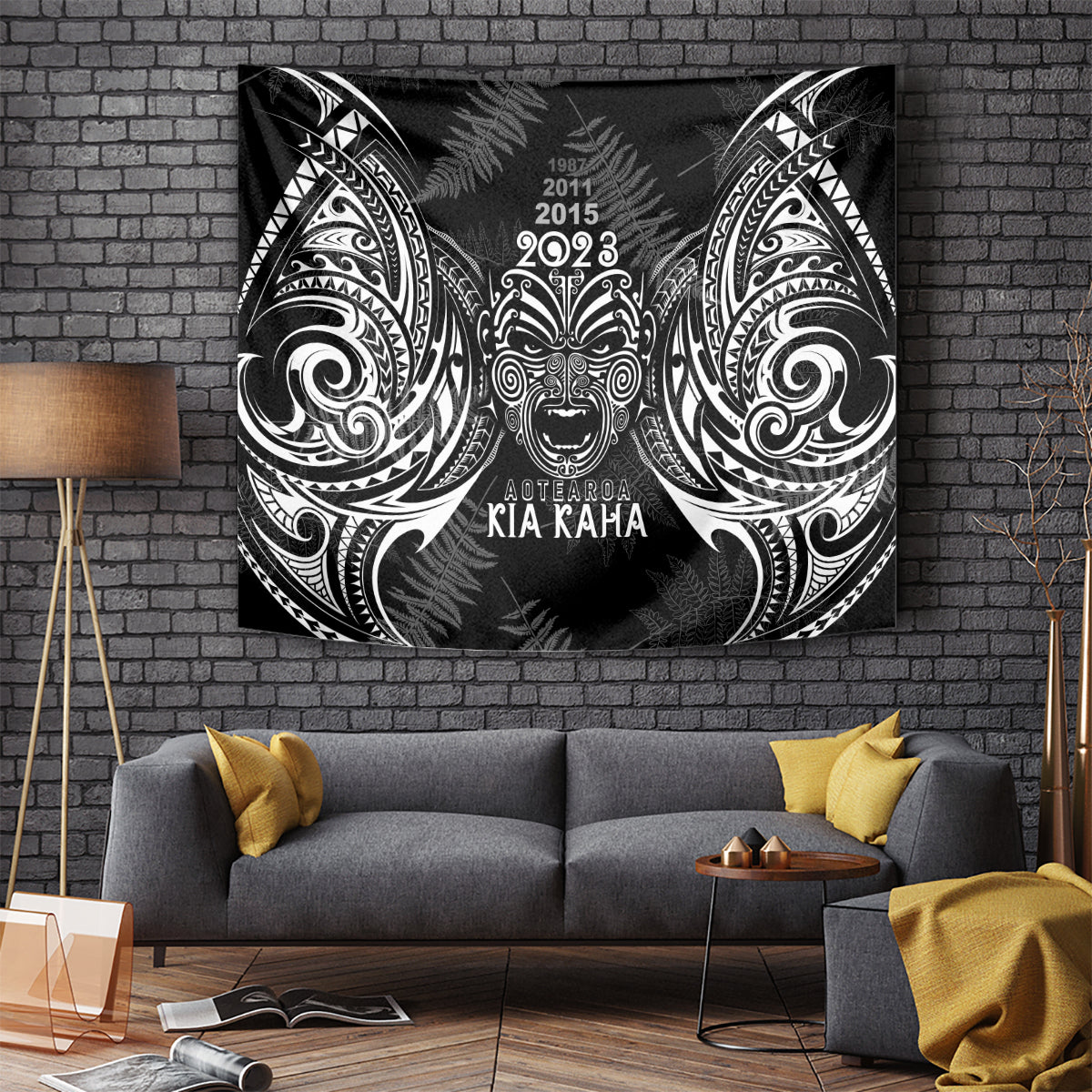 custom-new-zealand-rugby-tapestry-2023-world-cup-aotearoa-haka-face