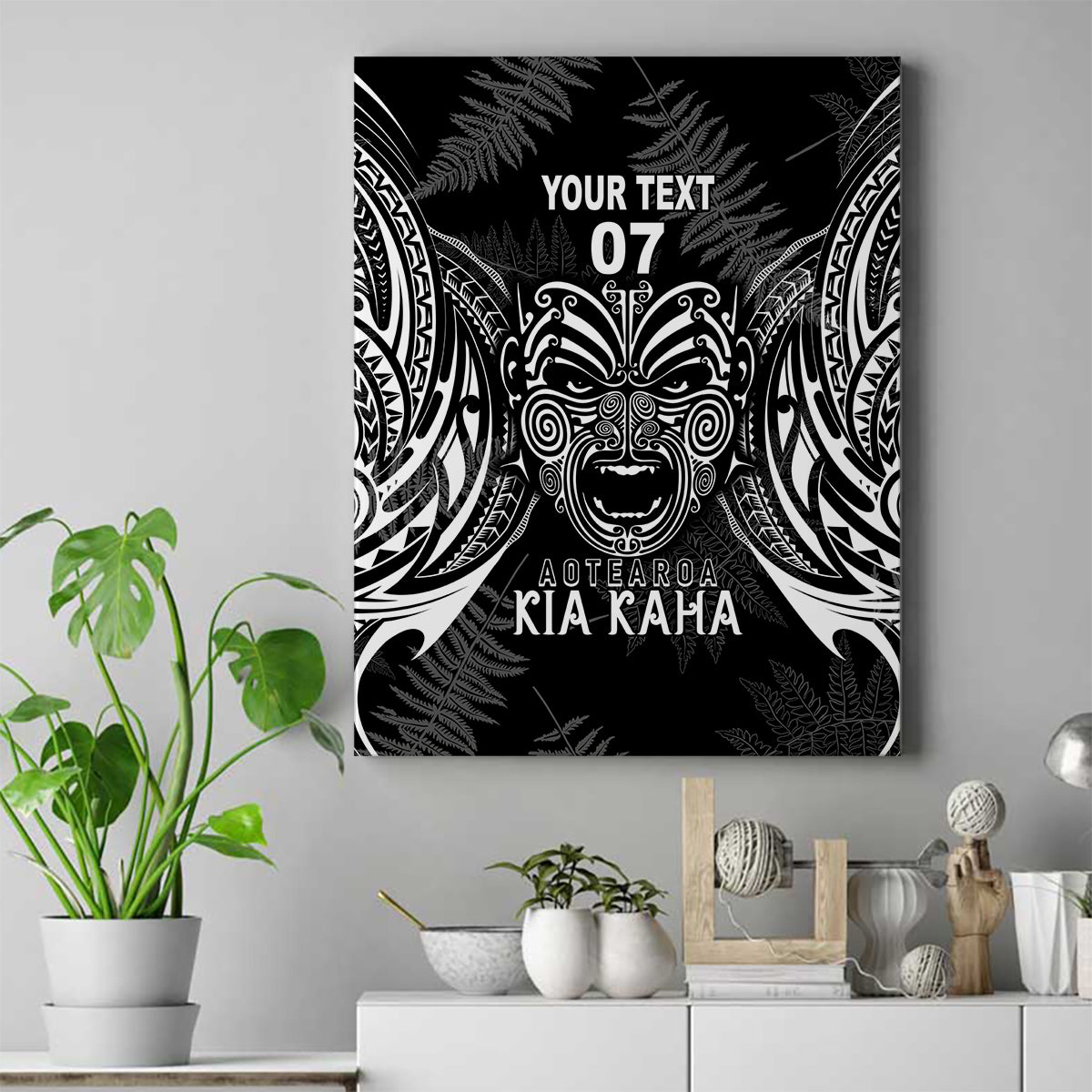 New Zealand Rugby Canvas Wall Art 2023 World Cup Aotearoa Create History LT7 - Wonder Print Shop