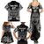 New Zealand Rugby Family Matching Summer Maxi Dress and Hawaiian Shirt 2023 World Cup Aotearoa Create History - Wonder Print Shop