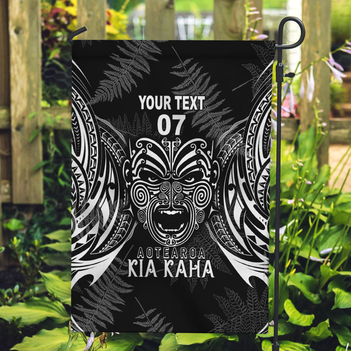 New Zealand Rugby Garden Flag 2023 World Cup Aotearoa Create History - Wonder Print Shop