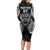 New Zealand Rugby Long Sleeve Bodycon Dress 2023 World Cup Aotearoa Create History - Wonder Print Shop