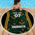 Jamaica Reggae Boyz Custom Beach Blanket Ethnic Motifs LT7 - Wonder Print Shop