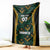 Jamaica Reggae Boyz Custom Blanket Ethnic Motifs