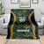 Jamaica Reggae Boyz Custom Blanket Ethnic Motifs