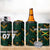 Jamaica Reggae Boyz Custom 4 in 1 Can Cooler Tumbler Ethnic Motifs