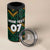 Jamaica Reggae Boyz Custom 4 in 1 Can Cooler Tumbler Ethnic Motifs