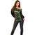 Jamaica Reggae Boyz Custom Off Shoulder Sweater Ethnic Motifs