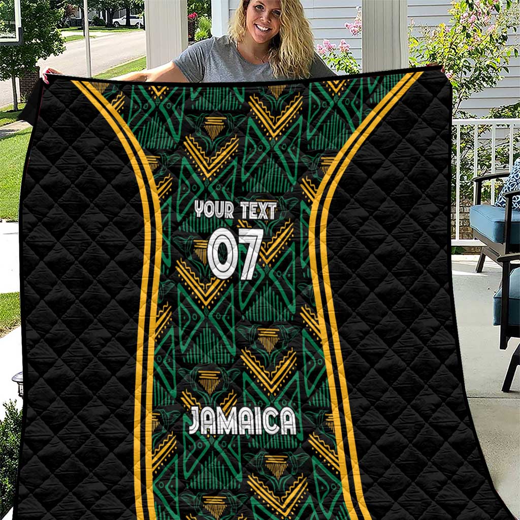 Jamaica Reggae Boyz Custom Quilt Ethnic Motifs - Wonder Print Shop