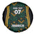 Jamaica Reggae Boyz Custom Spare Tire Cover Ethnic Motifs