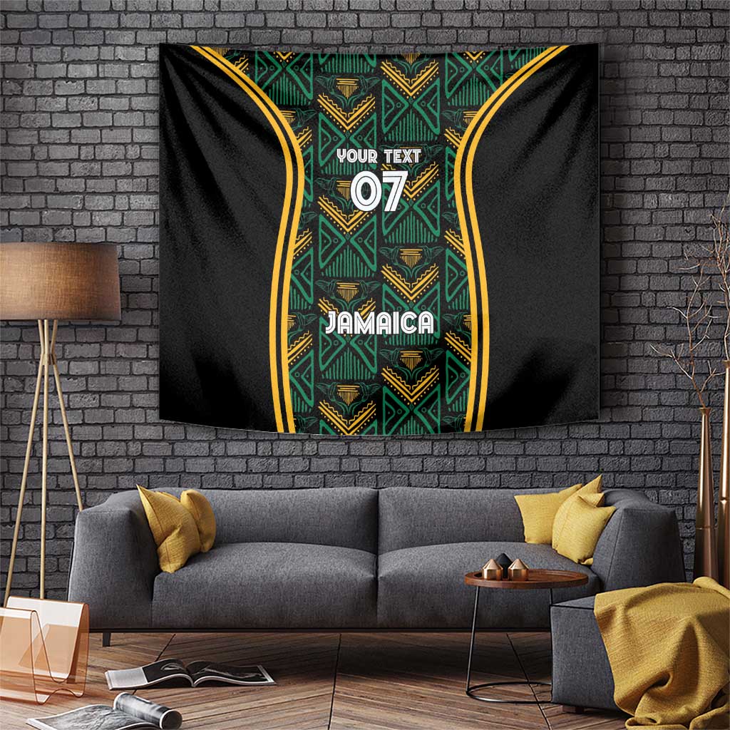 Jamaica Reggae Boyz Custom Tapestry Ethnic Motifs