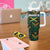 Jamaica Reggae Boyz Custom Tumbler With Handle Ethnic Motifs