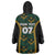 Jamaica Reggae Boyz Custom Wearable Blanket Hoodie Ethnic Motifs