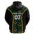 Jamaica Reggae Boyz Custom Zip Hoodie Ethnic Motifs - Wonder Print Shop