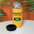 Jamaica Custom 4 in 1 Can Cooler Tumbler Ethnic Motifs - Gold Accents