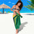 Jamaica Custom Sarong Ethnic Motifs - Gold Accents