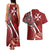 Inħobbok Malta Couples Matching Tank Maxi Dress and Hawaiian Shirt Bougainville and Luzzu