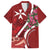 Inħobbok Malta Family Matching Off Shoulder Short Dress and Hawaiian Shirt Bougainville and Luzzu