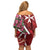 Inħobbok Malta Family Matching Off Shoulder Short Dress and Hawaiian Shirt Bougainville and Luzzu