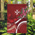 Inħobbok Malta Garden Flag Bougainville and Luzzu