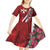 Inħobbok Malta Kid Short Sleeve Dress Bougainville and Luzzu