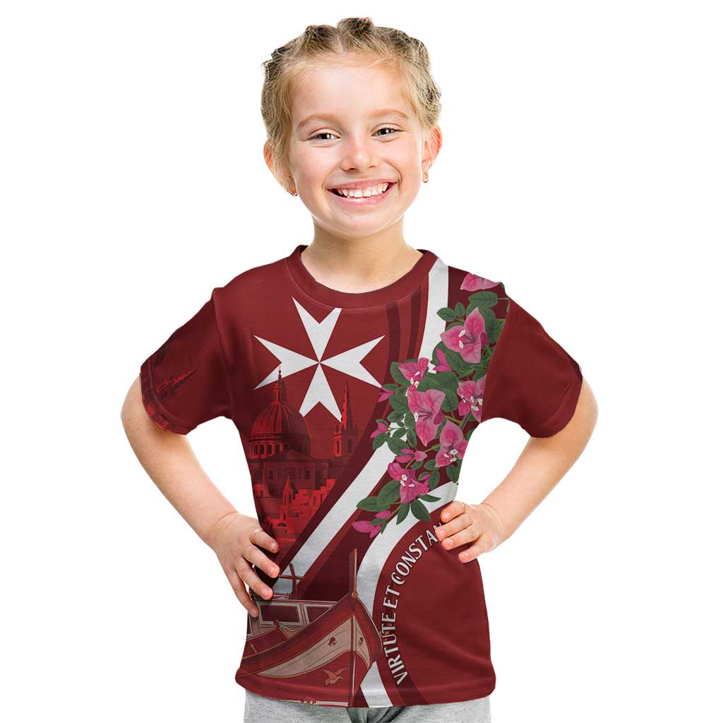 Inħobbok Malta Kid T Shirt Bougainville and Luzzu