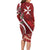 Inħobbok Malta Long Sleeve Bodycon Dress Bougainville and Luzzu