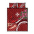 Inħobbok Malta Quilt Bed Set Bougainville and Luzzu