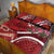 Inħobbok Malta Quilt Bed Set Bougainville and Luzzu