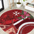 Inħobbok Malta Round Carpet Bougainville and Luzzu