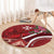 Inħobbok Malta Round Carpet Bougainville and Luzzu