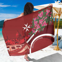 Inħobbok Malta Sarong Bougainville and Luzzu
