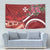 Inħobbok Malta Tapestry Bougainville and Luzzu