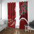 Inħobbok Malta Window Curtain Bougainville and Luzzu