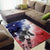 USA Ice Hockey Custom Area Rug Splash Art Abstract Style