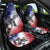 USA Ice Hockey Custom Car Seat Cover Splash Art Abstract Style